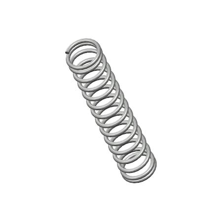 Compression Spring, O= .125, L= .63, W= .014